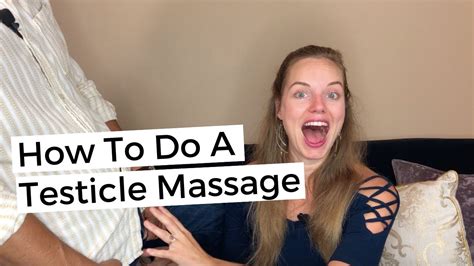 testicle massage